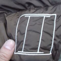 ダウンジャケット茶色　 イチローモデル オリックス優勝記念品？　サイズ不明の画像