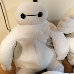 未使用ベイマックス4体 まとめ売り、ビッグぬいぐるみ、大きいですの画像