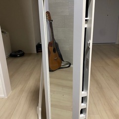 収納付き鏡