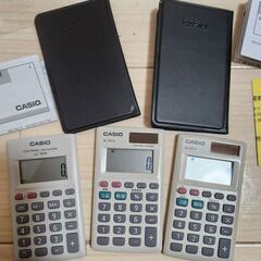 CASIO■電卓■完全動作品■カシオSL797A&カシオ LC797A