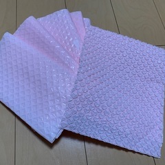 ハート型プチプチ(緩衝材)