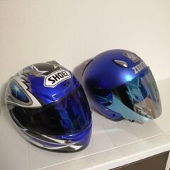 SHOEIヘルメットUKAWAモデル、ヤマハヘルメットZENITH