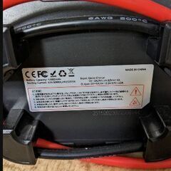 新古品★バッテリージャンパー★スターター★USB端子付き★一度のみ使用★アダプター付き★の画像