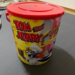 トムとジェリー　バケツ　小物入れ