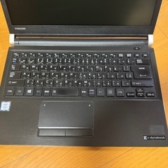 東芝製 高性能、省電力 dynabook R73/BN　Windows11+Microsoft365付き　管理番号-1の画像