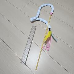 猫じゃらし30本+付け替え　トンネル2つ　猫　おもちゃ　の画像