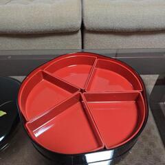 [未使用]二段重箱 ふたり静 夢の庵の画像