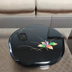 [未使用]二段重箱 ふたり静 夢の庵の画像