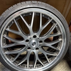 提載終了【24年製早い者勝ち！】215/35R19 イボありホイール付きの画像