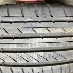 提載終了【24年製早い者勝ち！】215/35R19 イボありホイール付きの画像