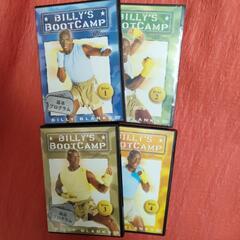 BILLY,S BooT CAMP DVDセット　4枚組　ダイエ...