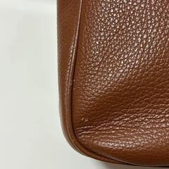【美品 / COLE HAAN】 ワンショルダー バッグ ブラウン レザ－の画像