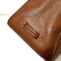 【美品 / COLE HAAN】 ワンショルダー バッグ ブラウン レザ－の画像