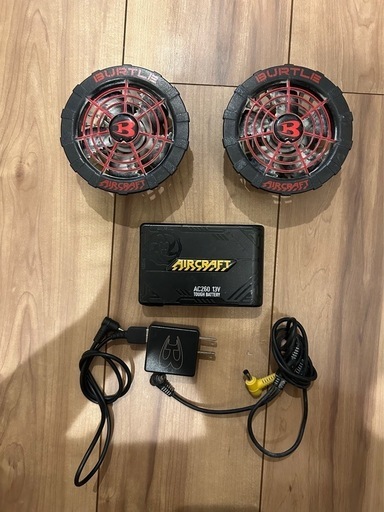 BURTLE/バートル 空調服 セール ファン13V 260ブラック/ファン