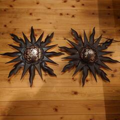 【受渡し決まりました】壁掛けオブジェ.ライト、飾り、インテリアの画像