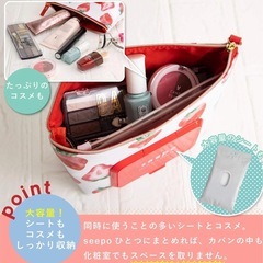 お値下げしました！定価1500円！ウェットティッシュポーチ　新品！の画像