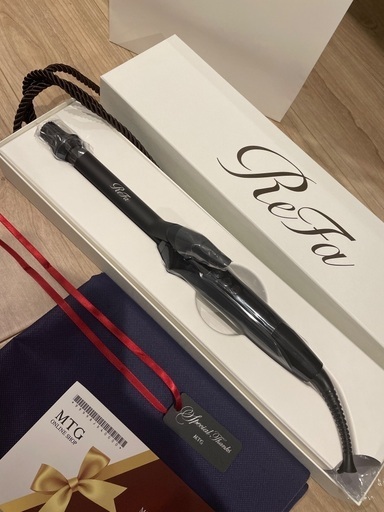 【新品】黒　リファ　カールアイロン プロ　19mm