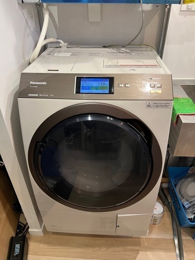 美品パナソニックドラム式洗濯乾燥機NA VX9800L 洗剤自動投入最