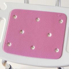 シャワーチェア やや難あり未使用品 条件付き配達可 背もたれ付き浴室用の椅子 介護用品の画像