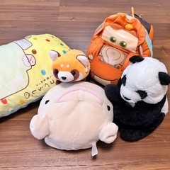ぬいぐるみ　5点セットの画像