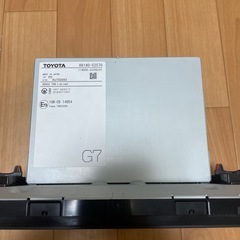 トヨタ アクア MXPK11 純正 ディスプレイオーディオ 