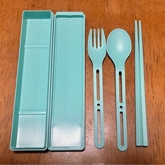 【新品】スプーン、フォーク、はしのセットの画像