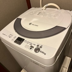 SHARP 全自動電気洗濯機の画像