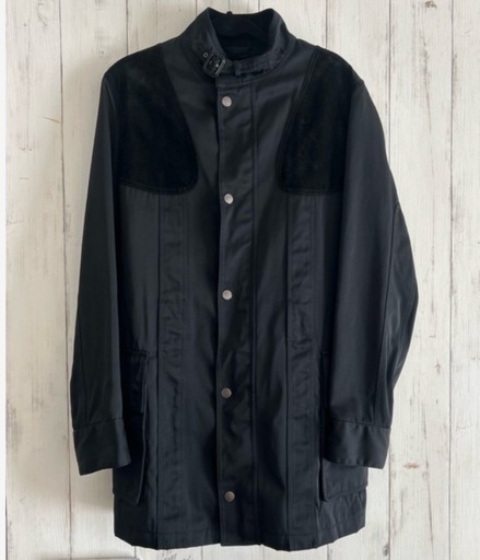 GUCCI  スウェード切替 ハーフコート