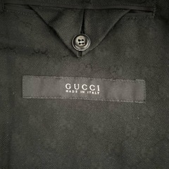 GUCCI  スウェード切替 ハーフコートの画像