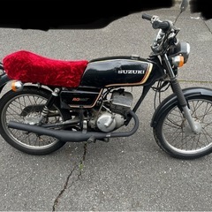 2スト　格安　値下げ　スズキ　1981年　旧車　レア　RG50T 現役　実働　リターン　ミッション　原付の画像