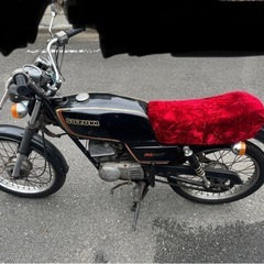 2スト　格安　値下げ　スズキ　1981年　旧車　レア　RG50T 現役　実働　リターン　ミッション　原付の画像