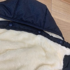 【新品】THERMORE サーモア イタリア ベビー ケープ 防寒 抱っこ紐の画像
