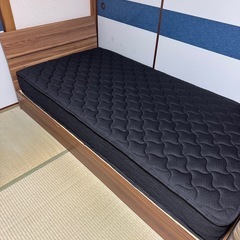 シングルベッド、マットレスセット
