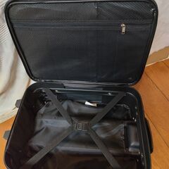 小型軽量 スーツケース　布製ソフトケース　旅行カバン　ファスナー 二輪　American　Touristerの画像