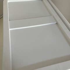収納ボックス　収納ケース　白の画像