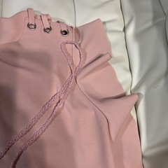ZARA ワンピース　フリル　ピンクの画像