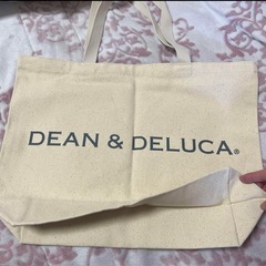 DEAN &DELUCA キャンパス地　ホワイト　大
の画像