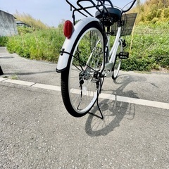 シティサイクル26インチ 前面バスケット付き - メルカリ