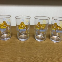 【新品未使用】グラス　リラックマ　4つの画像
