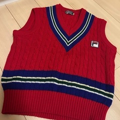 FILA　ベスト レトロ セーター
