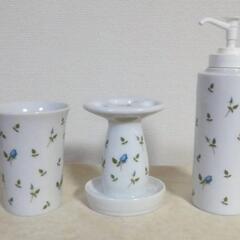 【新品】セトクラフト 歯ブラシスタンド、コップ、ソープ入れ
