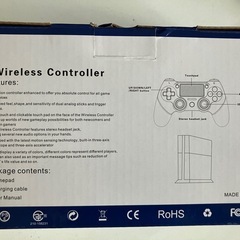 プレステ4.3 パソコン用　ゲームコントローラーの画像