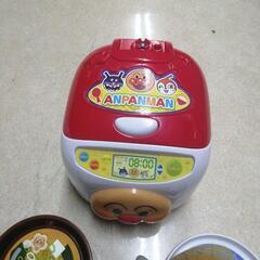 音声付きアンパンマン炊飯器とおかずセットの画像