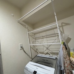 洗濯機　ラック
