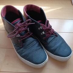 LACOSTE　レザー　ハイカットスニーカー