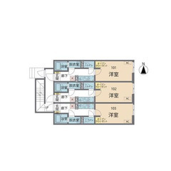  小田急小田原線 厚木駅 徒歩11分✨敷/礼→0円✨海老名市中新田３丁目 44-18  ❗️KQ49924 - 海老名市