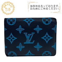 ルイヴィトン LOUIS VUITTON 二つ折り財布 モノグラ...