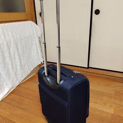 ダンロップモータースポーツ　DUNLOP　MOTORSPORT　約30L　ビジネスバック　小型軽量 スーツケース　布製ソフトケース　旅行カバン　機内持込可　ファスナー　4輪キャスター　2泊3日の画像