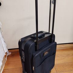 小型軽量 スーツケース　布製ソフトケース　旅行カバン　ファスナー...