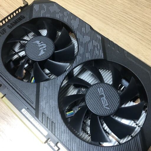 ASUS GeForce GTX 1660 Super 6GB 動作OK異音無し ASUS TUF Gaming GeForce® GTX 1660 Ti EVO OC Edition 6GB